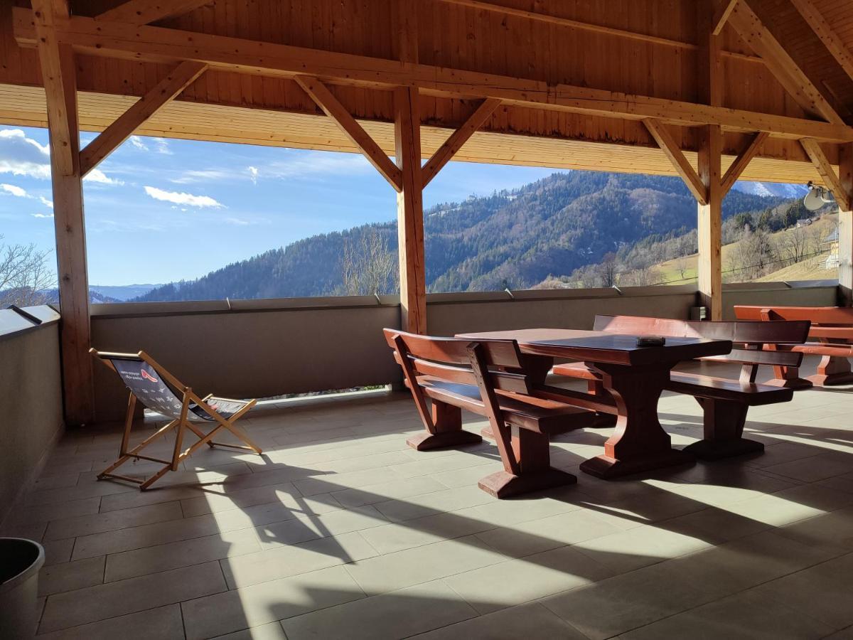Gostilna Pension Blegos Poljane nad Škofjo Loko Exterior foto
